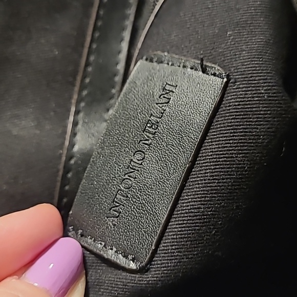 Antonio Melani Leather Clutch ❤️